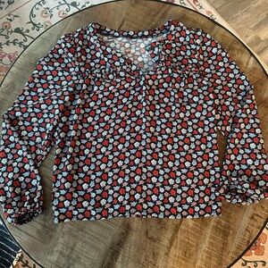 Loft Floral Print Women's Top